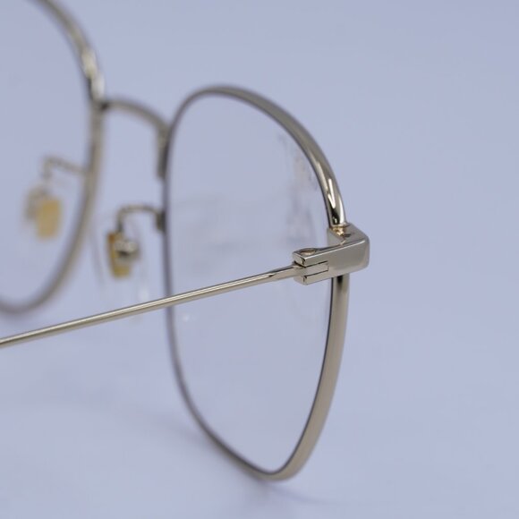 Gucci GG0681S 001 Sunglasses Gold Square Frame, Clear Photochromic Lenses - Picture 8 of 10